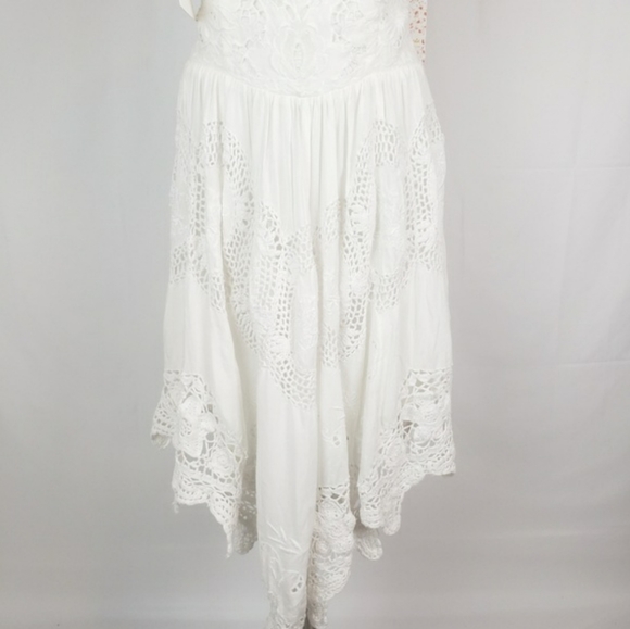 Free People Love To Love You Cutwork Crochet Dress - Picture 5 of 8